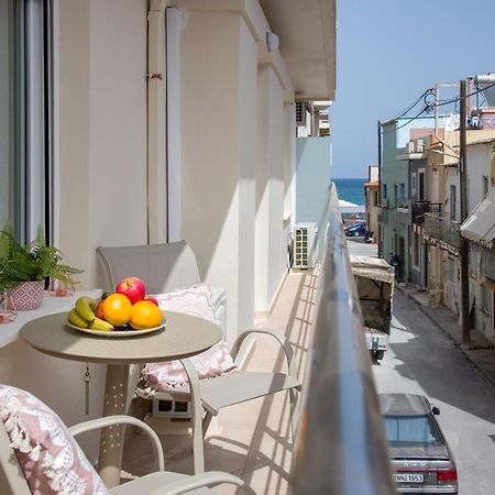 Center Manolia Dream 3 Bedroom Apartment 100M Away From The Beach Chania  Exteriör bild