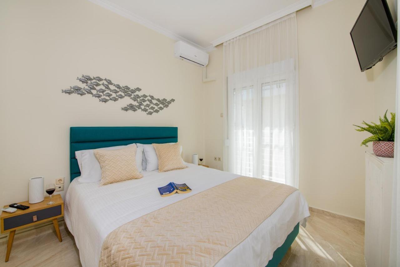 Center Manolia Dream 3 Bedroom Apartment 100M Away From The Beach Chania  Exteriör bild