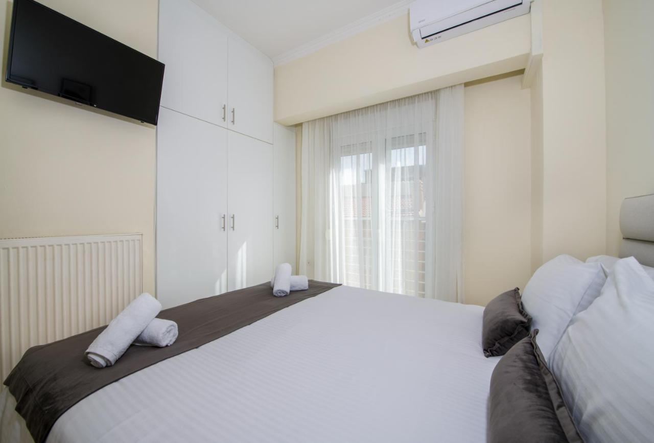 Center Manolia Dream 3 Bedroom Apartment 100M Away From The Beach Chania  Exteriör bild