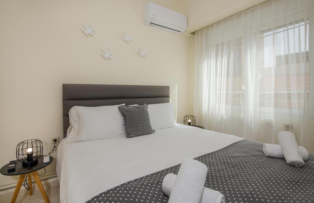 Center Manolia Dream 3 Bedroom Apartment 100M Away From The Beach Chania  Exteriör bild