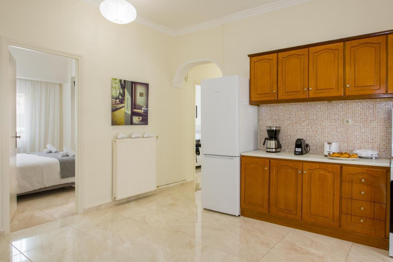 Center Manolia Dream 3 Bedroom Apartment 100M Away From The Beach Chania  Exteriör bild